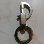 Safety hook used, length 7.5 centimeters
