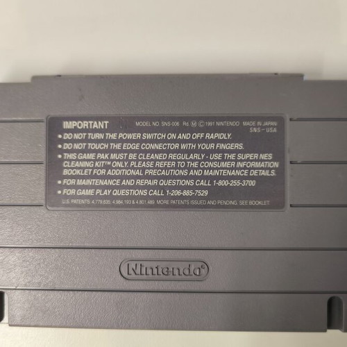 Super Tennis SNES USA Version cartridge used, sports game