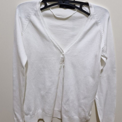 Zara women's cardigan white like new size L