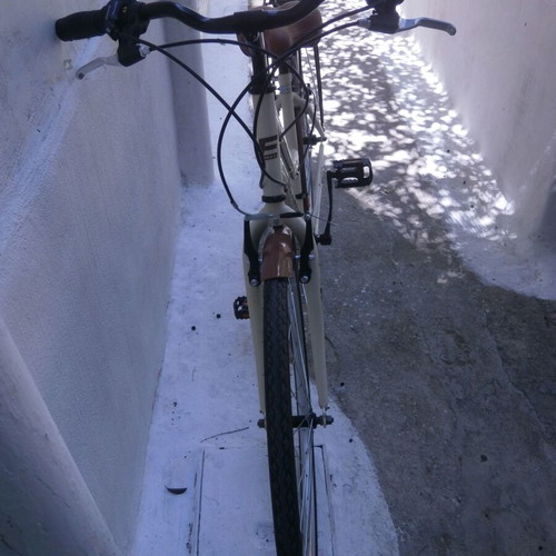 Energy Irene City Bicycle used, 28 inch, V-Brakes, white, women's