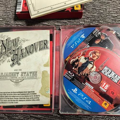 Red Dead Redemption 2 Ultimate Edition PS4 game, very good condition