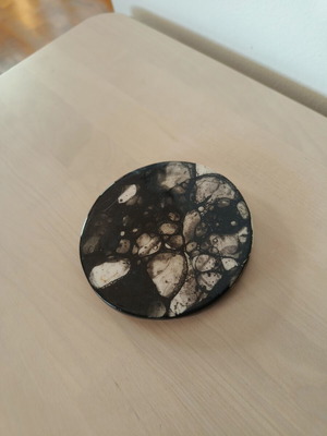 Handmade ceramic coaster like new