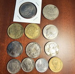 Coins used, all together