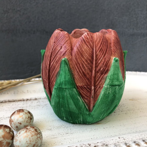 Handmade Tulip Pencil Holder new