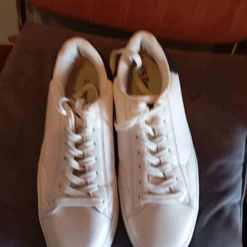 Bershka men's athletic shoes size 40 like new, white