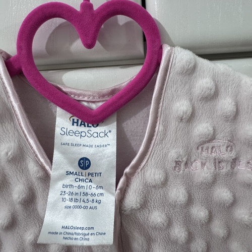 Halo Sleepsack TOG 1.5 baby sleeping sack 0-6 months like new