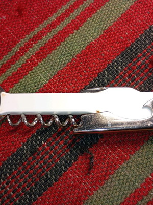 Bottle opener used
