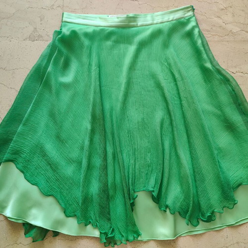 Maestri Halter Top and Skirt Set like new, light green