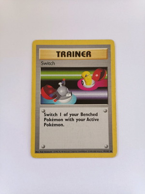 Κάρτα Pokemon Switch μεταχειρισμένη, Base Set 95/102 1999-2000 Wizards