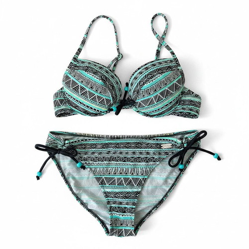 Buffalo printed push-up bikini set, size 38