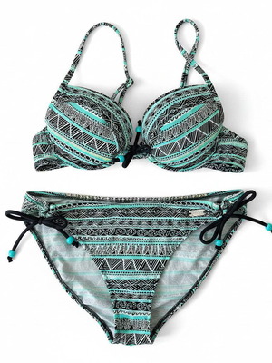 Buffalo printed push-up bikini set, size 38