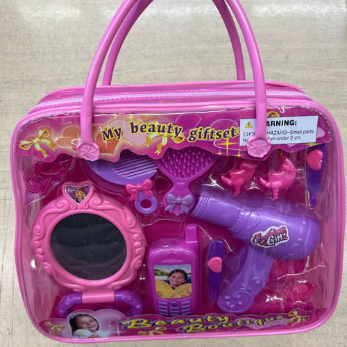 Beauty giftset toy suitcase new