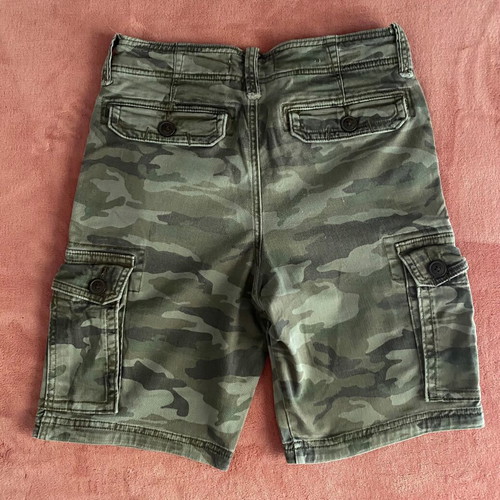 Abercrombie & Fitch Boys' Cargo Shorts camouflage size M like new