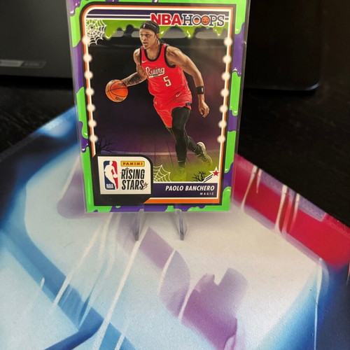 Panini NBA Hoops Paolo Banchero Green Slime Rookie Card 2023-24