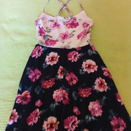 Glamorous floral summer mini dress size S like new