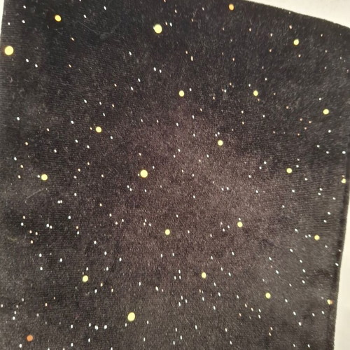 KIKO Milano velvet pouch with glitter new, black wristlet bag