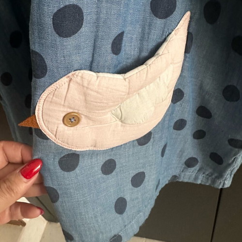 Girls' dress like new, blue, ages 5-6