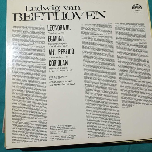 Ludwig van Beethoven classical vinyl record