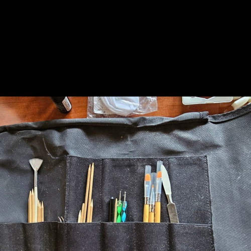 Nail art equipment used with tips, top coat, quickgel, and tools