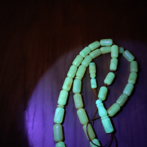 Amber komboloi, 33 beads, Baltic royal amber