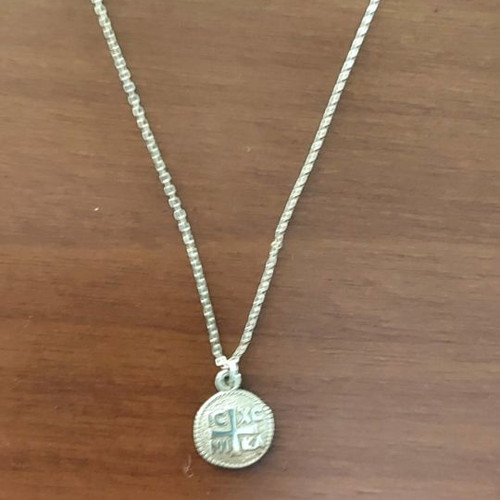 Gold-plated necklace with Konstantina Anna Maria Mazaraki 41cm