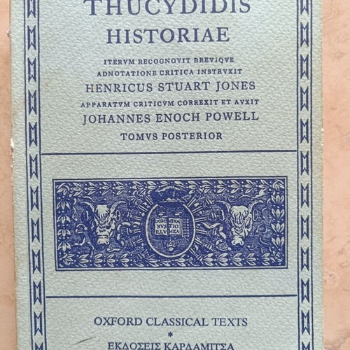 Thucydidis Historiae II used, Greek language edition