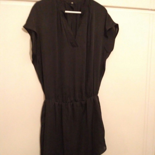 H&M black blouse dress used, size L/40/12