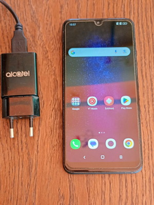 Alcatel 3L 2020 smartphone like new, 64GB, dual SIM, black