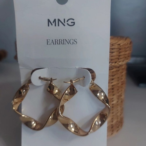 Mango earrings new 3.5 cm