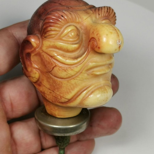 Vintage bottle stopper head used