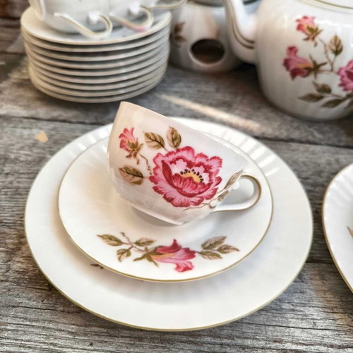 Bavarian tea set like new