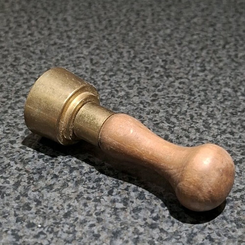 Scania 1891–1991 brass seal like new