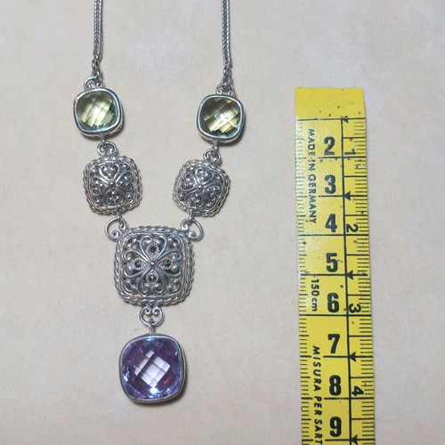 Silver necklace