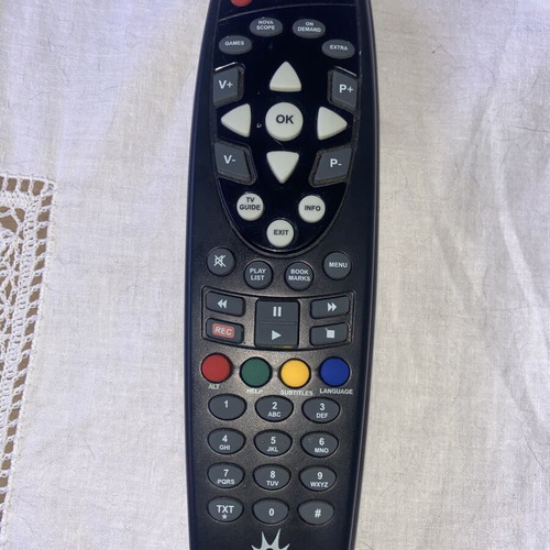 Remote control for Nova digital receivers used