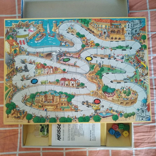 Heisse Reifen 1988 Ravensburger board game new