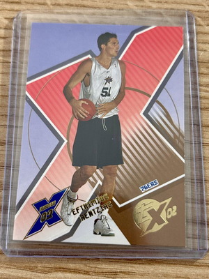 Efthymios Rentzias 76ers NBA Topps 2002 card PAOK