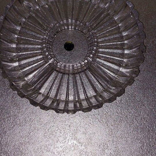 Glass tray with 5 compartments 25 cm new for nuts