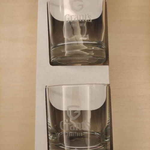 Gants whisky glasses new, set of 2