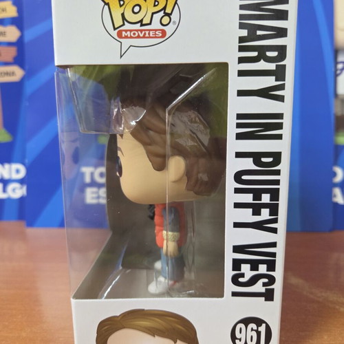 Funko Pop Movies Marty in Puffy Vest vinyl figure new