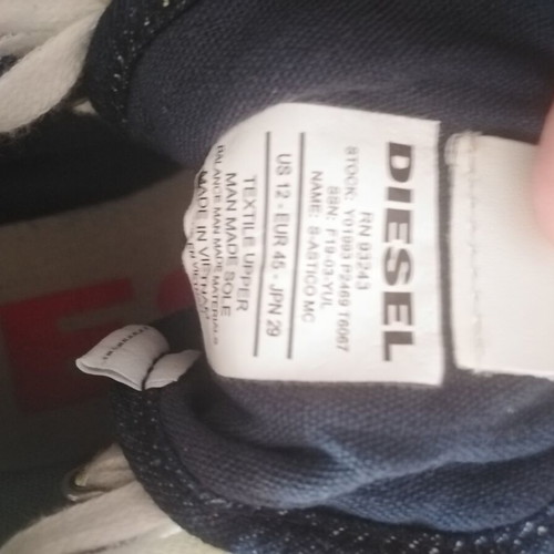 Diesel casual shoes size 44-45