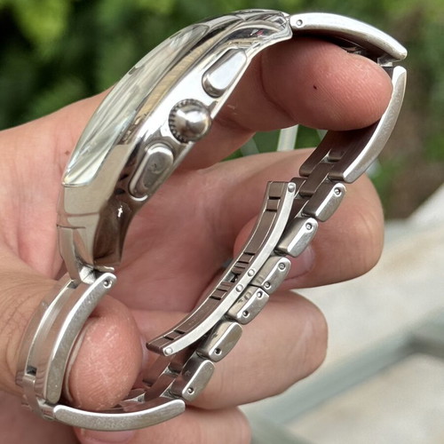 Vogue Chronograph watch like new, stainless steel, quartz