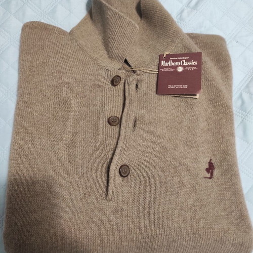Marlboro Classics Pullover new, brown, size M