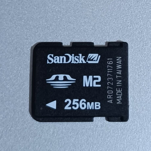 SanDisk M2 memory card 512 MB