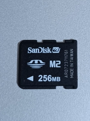 SanDisk M2 memory card 512 MB