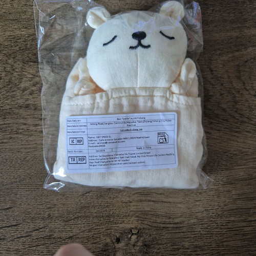 Unisex Comfort Blanket Bear New