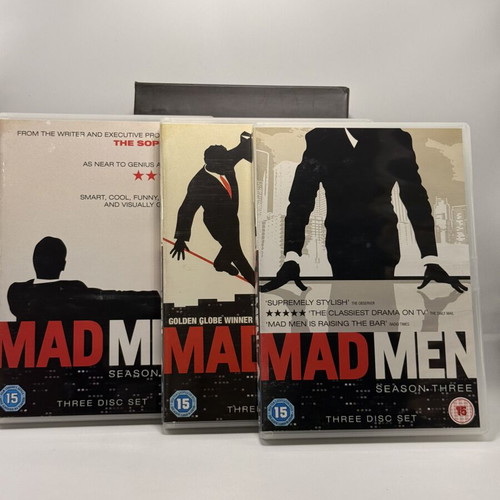 Mad Men DVD used, English, action adventure