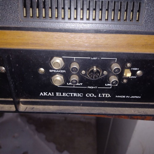 Akai GXC-38 cassette deck vintage, used, made in Japan