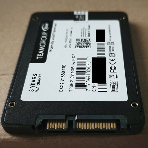 TEAM GROUP EX2 ELITE 1TB 2.5" SATA 3 SSD internal drive