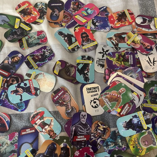 Fortnite Season 7 tags in excellent condition