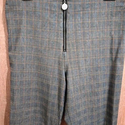 Zara pants-leggings like new with zipper and elastic waist, XL
